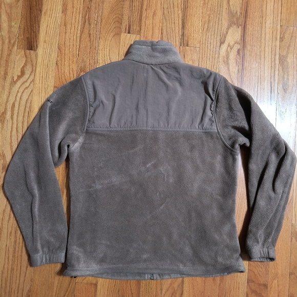 Columbia fleece zip jacket, women's small, brown - Picture 13 of 14